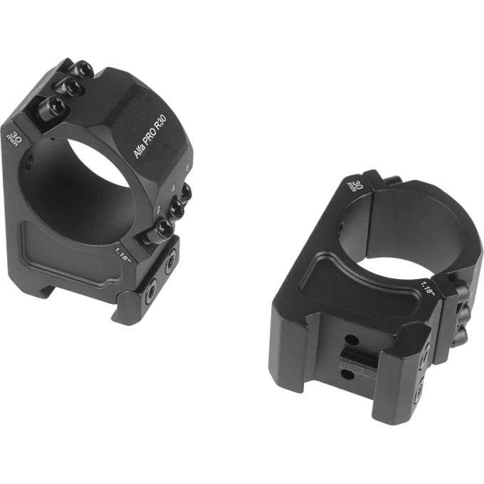 Кольца тактические VEBER ALFA PRO R30 на Weaver 7075-T651 32936